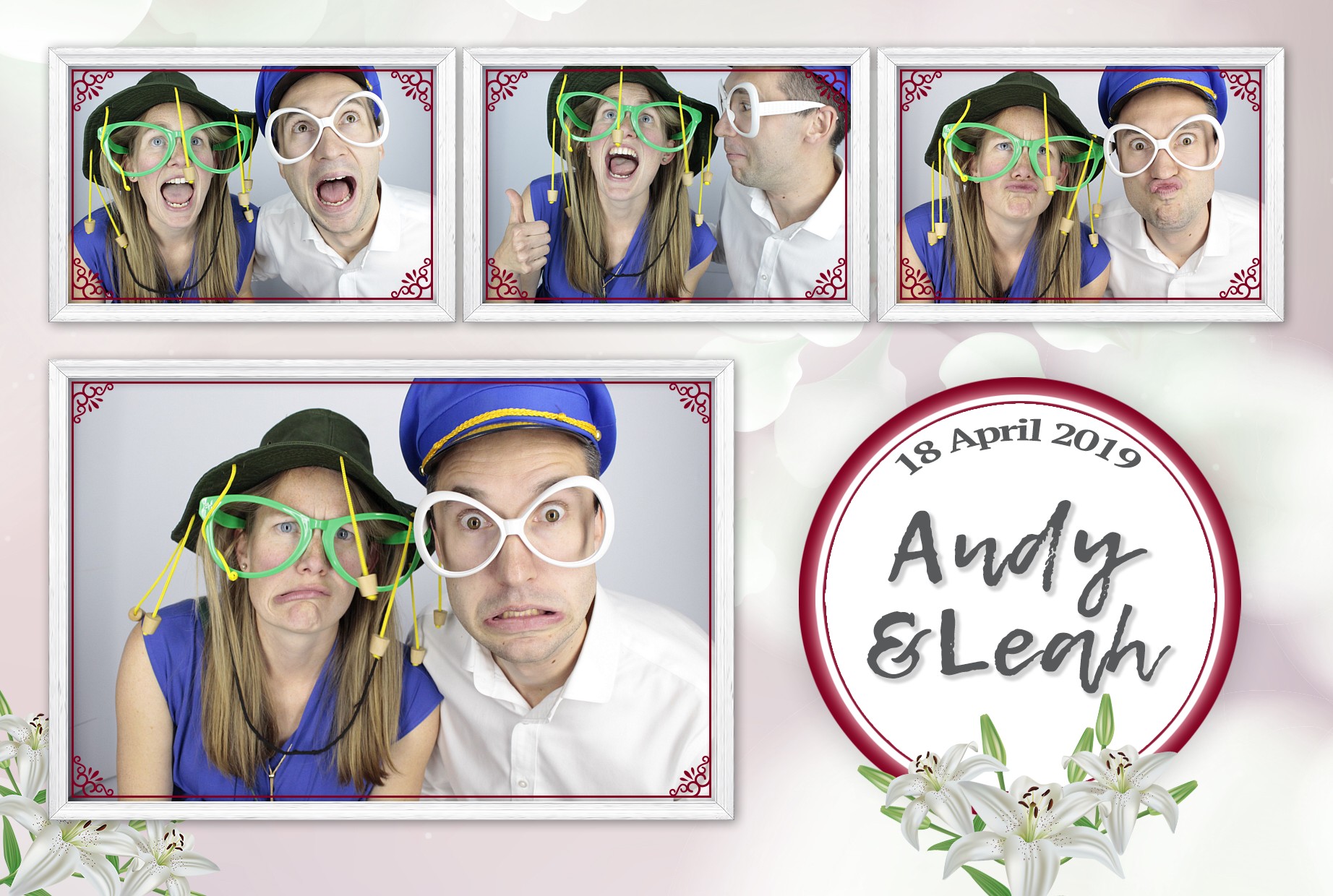 Andy & Leah's Wedding | View more photos from the event at gallery.myphotoboothexperience.co.uk/u/MyPhotoBoothExperienceLtd/Andy-Leahs-Wedding